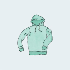 Hoodie with emoji